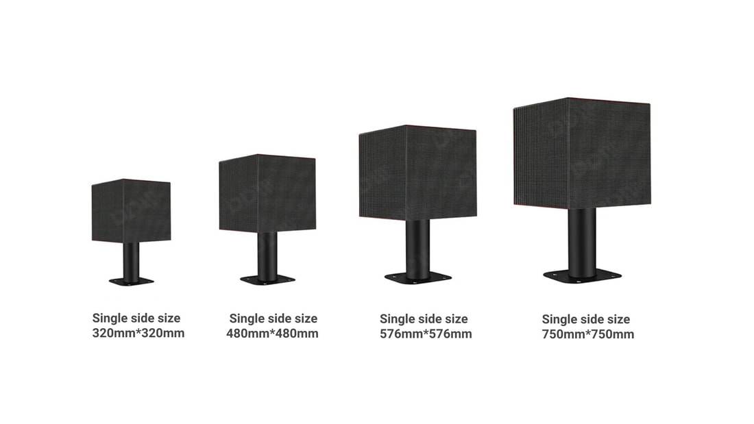 All-in-one Cube Creative LED Screens | AdCubeX series feature 3